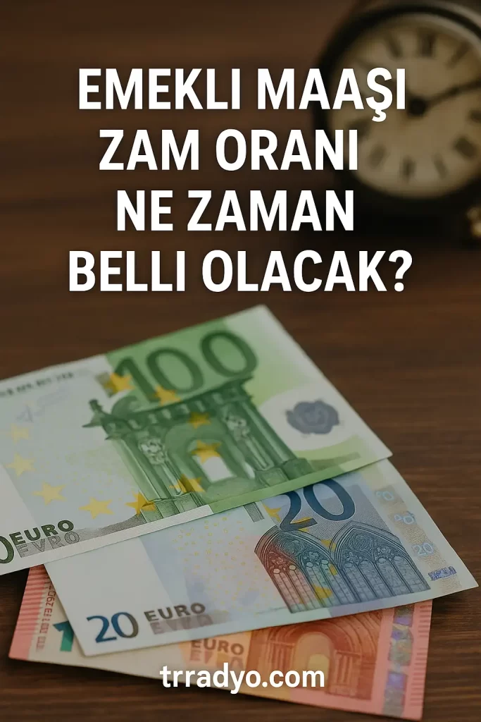 Emekli Maaşı Zam Oranı Ne Zaman Belli Olacak TRRadyo