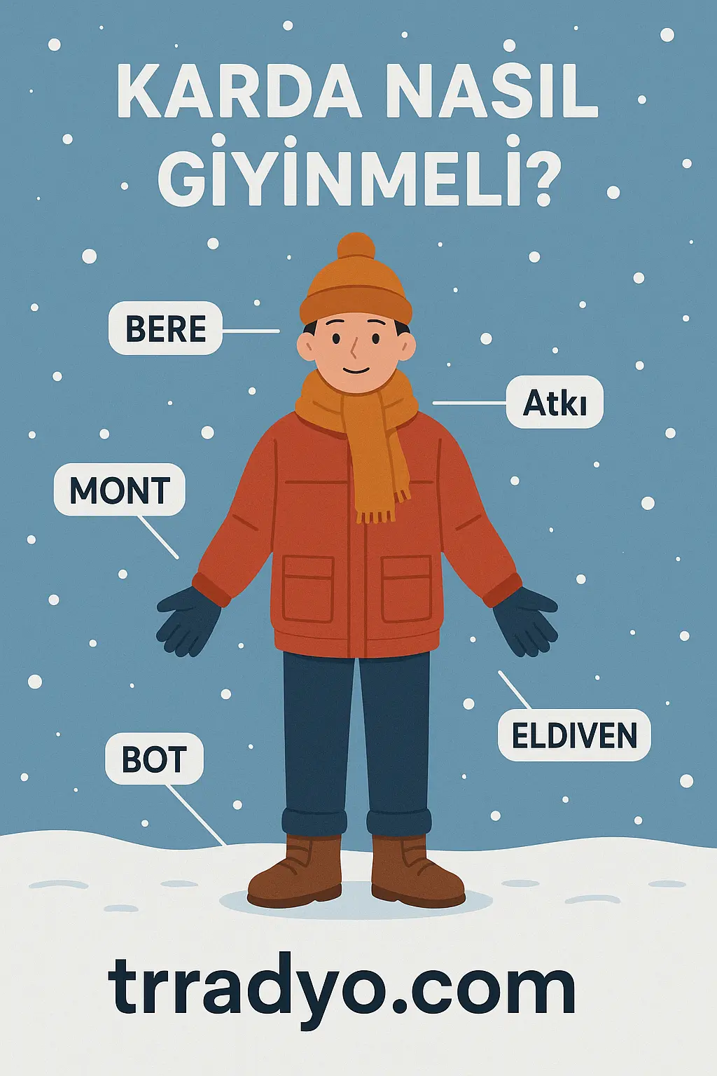 Karda Nasıl Giyinmeli TRRadyo