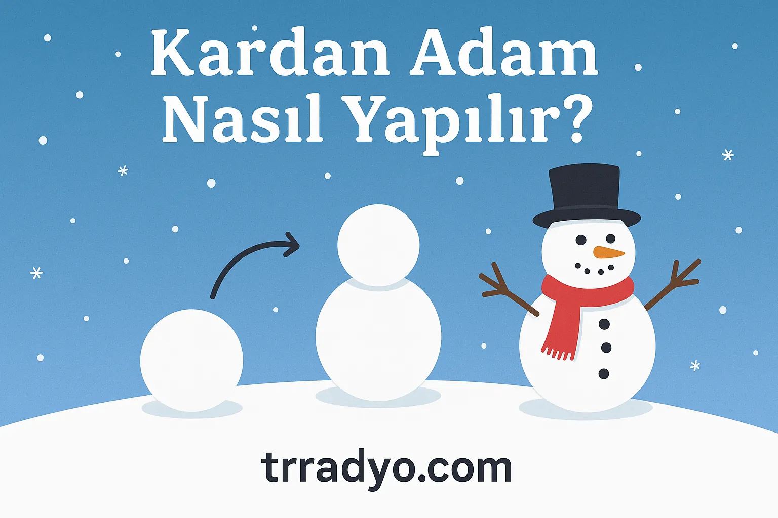 Kardan Adam Nasıl Yapılır TRRadyo