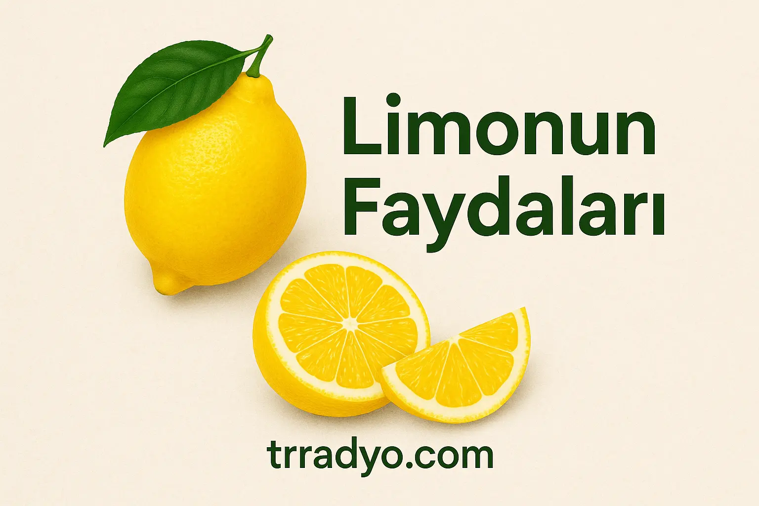 Limonun Faydaları TRRadyo