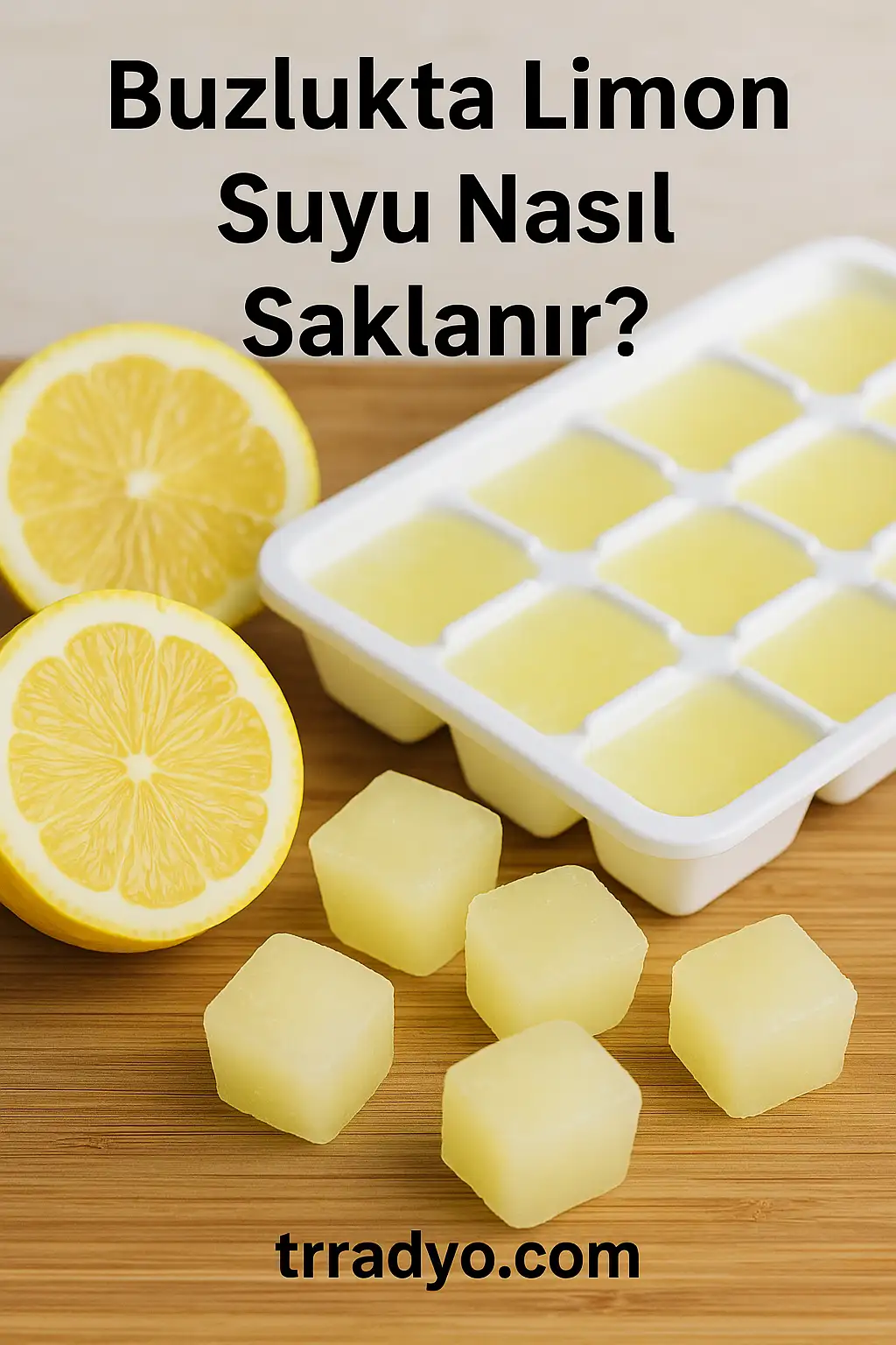 Buzlukta Limon Suyu Nasıl Saklanır TRRadyo