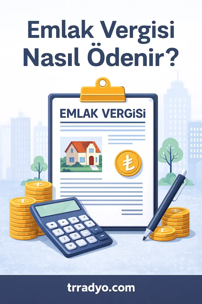 Emlak Vergisi Nasıl Ödenir TRRadyo