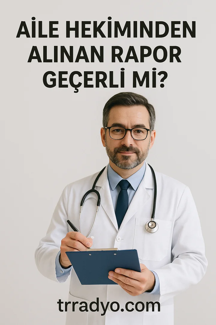 Aile Hekiminden Alınan Rapor Geçerli Mi TRRadyo