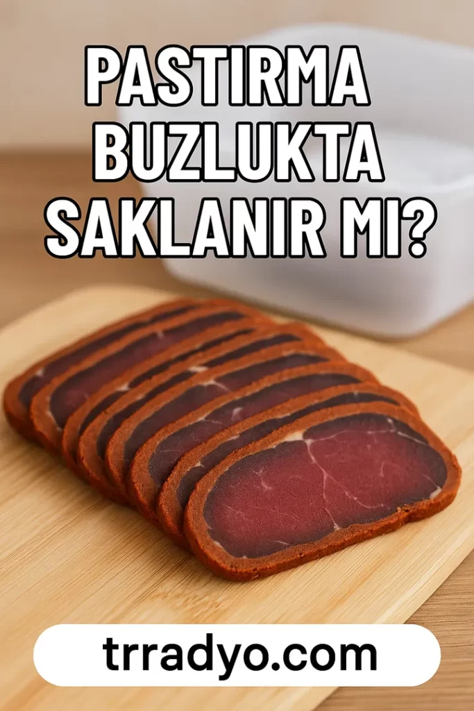 Pastırma Buzlukta Saklanır Mı TRRadyo