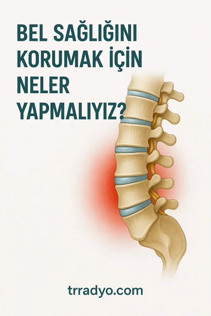 Bel Sağlığını Korumak İçin Neler Yapmalıyız TRRadyo