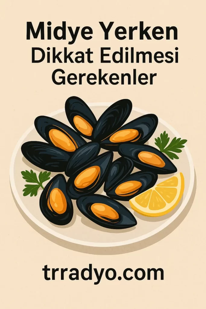 Midye Yerken Dikkat Edilmesi Gerekenler TRRadyo