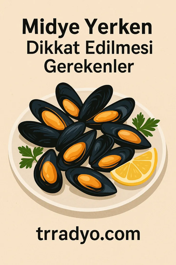 Midye Yerken Dikkat Edilmesi Gerekenler TRRadyo