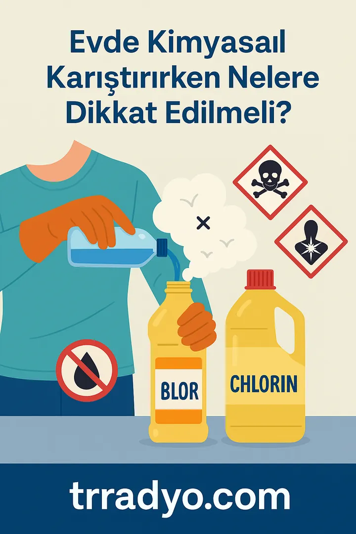 Evde Kimyasal Karıştırırken Nelere Dikkat Edilmeli TRRadyo