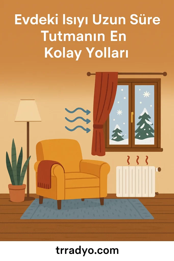 Evdeki Isıyı Uzun Süre Tutmanın En Kolay Yolları TRRadyo
