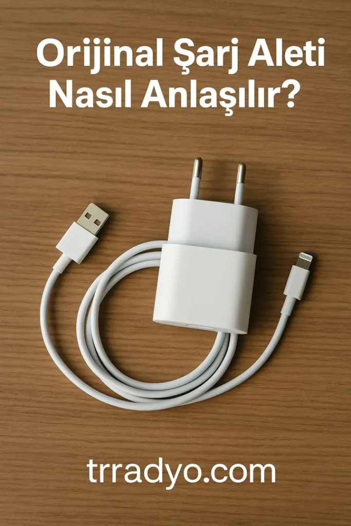 Orijinal Şarj Aleti Nasıl Anlaşılır TRRadyo