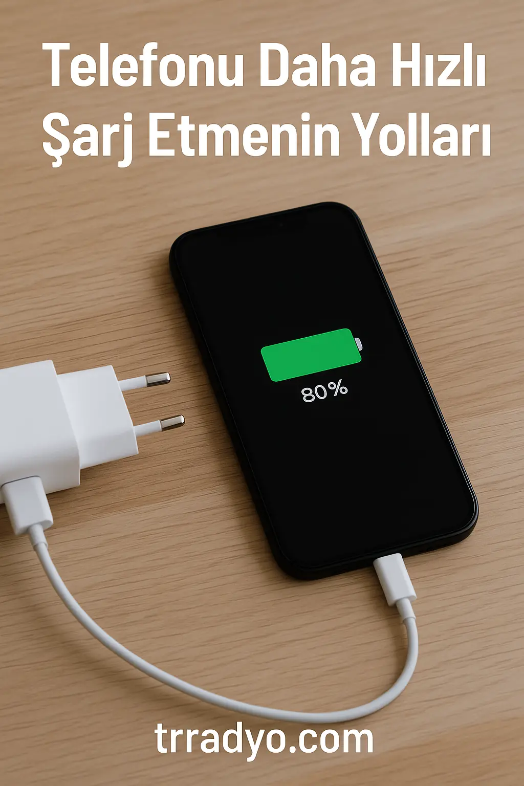 Telefonu Daha Hızlı Şarj Etmenin Yolları TRRadyo