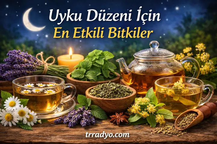 Uyku Düzeni İçin En Etkili Bitkiler TRRadyo
