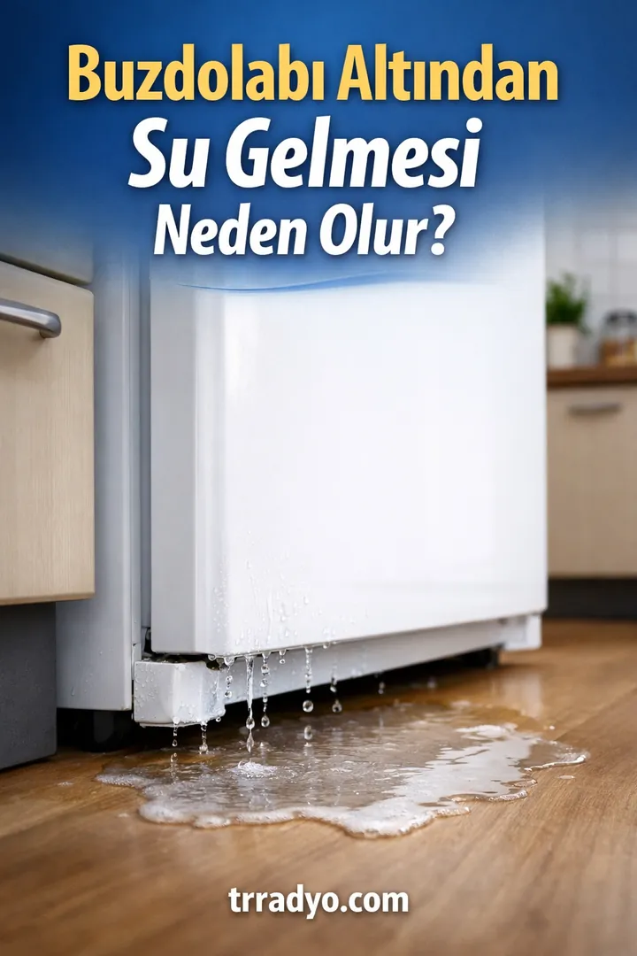 Buzdolabı Altından Su Gelmesi Neden Olur TRRadyo